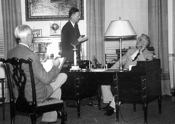 Shipman meets with FDR